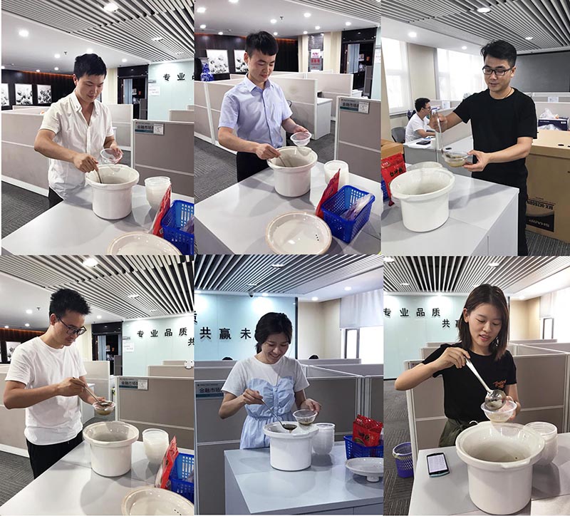 公司開展高溫送清涼活動簡報